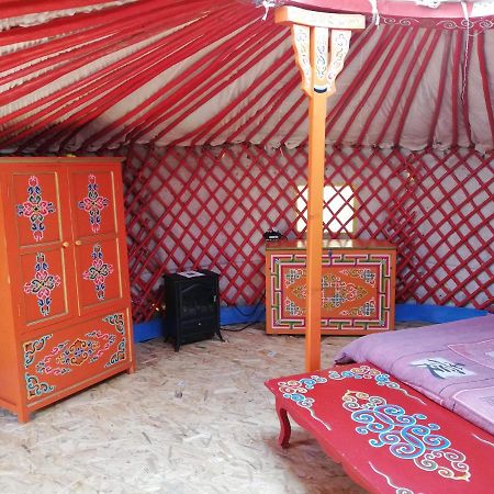 Yourte Mongole Veritable Montcaret Kültér fotó