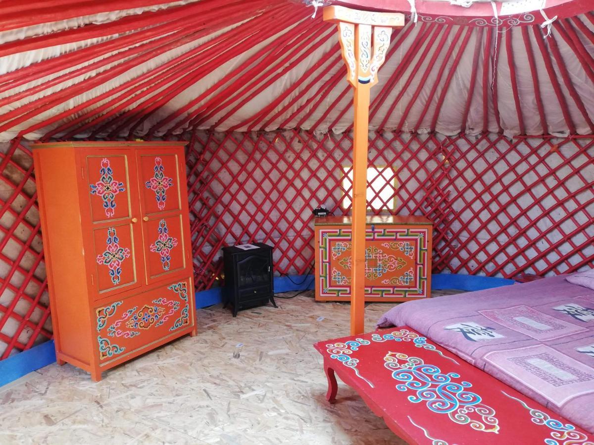 Yourte Mongole Veritable Montcaret Kültér fotó